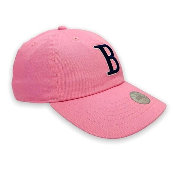 Boston massachusetts pink baseball cap hat for women 100% cotton, adjustable siz - Picture 1 of 5